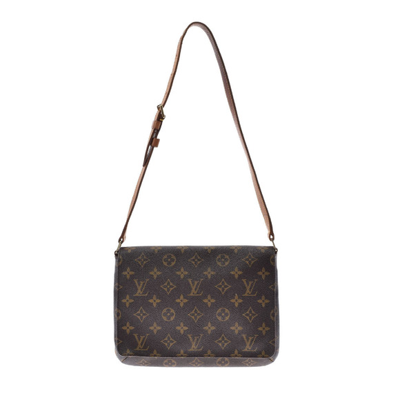 Louis Vuitton Monogram Shoulder Tango Brown Bag Musette - Picture 2 of 9